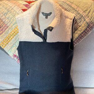 Title Nine XS Callitrix Fleece Vest Dress